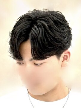 メンズヘアセンス 渋谷(MEN'S HAIR SENSE) フェザーショート/フェザーパーマ/カルマパーマ/センターパート