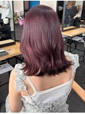 ブリーチなしでできるピンクラベンダー【和歌山美容室】