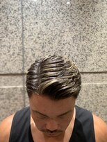 ヘアモード キクチ 銀座店&nbsp;サイドパート　メッシュ〈理容室〉