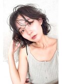 2025 濡れ質感×くしゃっとレイヤーボブ