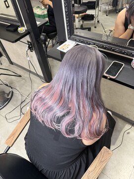 エス 天満扇町(esu) kr174ピンクカラー/アンブレラカラー/ラベンダー/ツートンカラー