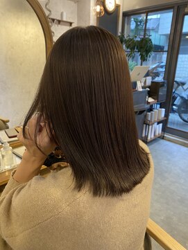 ヘアー リラクゼーション ドロップ 大森店(Hair relaxation drop) ブリーチなしグレージュ/ケアカラー/髪質改善トリートメント