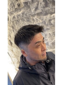 スマイルヘアー 大森店(Smile hair) アップバング×シャードフェード