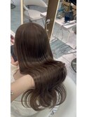 黒髪カタログ/オリーブグレー/ココアベージュ/小顔に見せるヘア