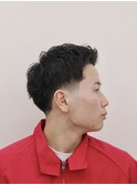 テーパーフェードスパイキーショート
