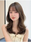 レイヤー韓国ヘア