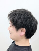 夜髪 ツイストでボリューム感を。ハサミのみで作るショートヘア