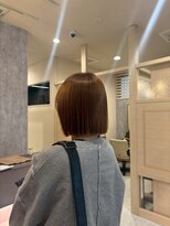 デジャヴ ヘアー アンド スペース 西千葉(dejave hair&space) 栗色20代30代40代レイヤーカット韓国ボブ顔周り西千葉