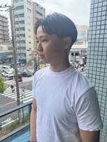 バブルス 溝の口(BUBBLES) センターパート/メンズミディアム【BUBBLES溝の口】