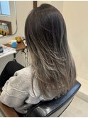 ROUIS 津田沼 バレイヤージュ×シルバー