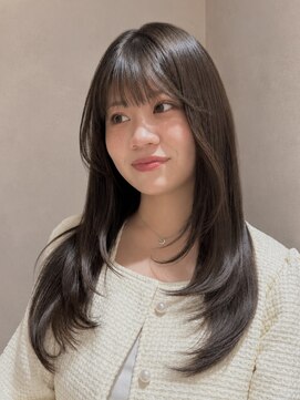 フェイス 石川町 (FACE) ロングレイヤー×オリーブベージュ