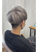 マッシュスタイル×シルバーグレージュ