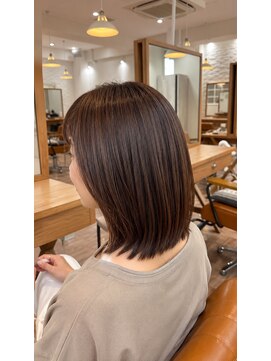ジプソ 池袋西口(Gypso) 髪質改善＋カットカラー（白髪染め可