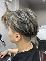 リアン(Lien) メンズハイライトカラー/2ブロック/刈り上げスタイル