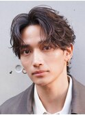 銀座シャドウパーマニュアンスパーマツーブロックメンズパーマ &nbsp;