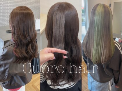 ヘアルーム クオーレ(hair room Cuore)の写真