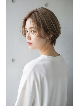 プラグ ヘアーデザイン 大名店(PLUG hair design) *ショートボブ/ショートヘア/脱白髪染め/白髪ぼかし/髪質改善