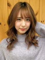 ブゾン(buZon)&nbsp;【buZonブゾン】デジタルパーマ×ナチュラルブラウン