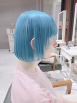 デイズ(days) 水色ブルーカラー/ハイトーンカラーボブ