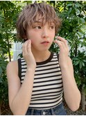 20代・30代_マッシュショート_丸みボブ