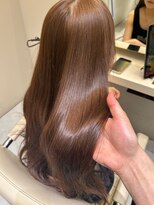 ケーツー エム 京都ラクエ(k-two emu)&nbsp;透明感カラー*ブリーチなし*ブラウンカラー*ベージュカラー