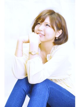 セシル 高津店(SECIL) 『SECIL-takatsu-』体躯座り無敵説なショートボブ