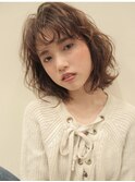 大人かわいい　アンニュイカールボブ　担当　山下