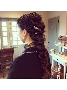 ヘアサロン コバコ(hair salon cobaco) 結婚式ゲストアレンジ