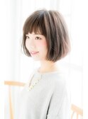 【curio尾山台】30代・40代 モード3Dカラー × ミニマムボブ