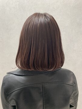 リリー(Lilley) 【lilley ayana】ナチュラルボブ×モカブラウン(天神/今泉)