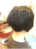 くせ毛さんのショートヘア