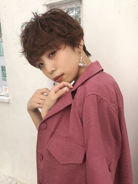 ロンド レグリーズ 立川(Lond leglise) 【山方 直也】マッシュ×くせ毛風×マニッシュショート