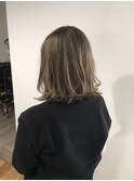 【303 HAIR AND TREATMENT】ミルクティーベージュ×ミディアム