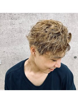 ラフヘアデザイン(Raf hair design) ハイトーンイルミナベージュ