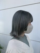 エム(EM)&nbsp;切りっぱなしミディアム×ミントカラー