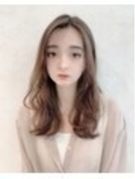 ジュネス 銀座(JYUNESU) ヘルシーロング前髪なしペールベージュ透明感20代30代40代銀座