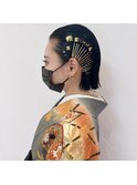 タイトボブ×金箔