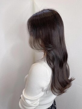 ヘアメイク ミチ 富田店(HAIRMAKE MICHI) 【MICHI 富田店　古作蓮】艶カラー　ヨシンモリ