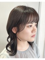 フェリア 池田(FERIA)&nbsp;顔周りカット/韓国ヘア/ヘアアレンジ/透明感カラー/艶髪