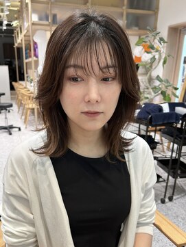 ゼストソエル(ZEST soell) 韓国風 顔周りカット フェイスレイヤー