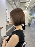 ◆◇ナチュラルボブ ブリーチなしブラウンベージュ◇◆