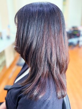 アークスヘアー 20代30代ダブルカラーグラデーション透明感ショコラアッシュ