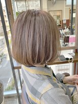 ルーファス メグロ(Ruufus Meguro) 丸み×大人ショートボブ/小顔効果/30代40代