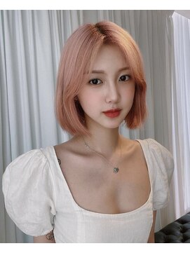 アールクリップ 表参道(arclip) サラ艶ロングレイヤーカットサイエンスアクア髪質改善韓国ヘア