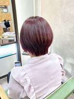 ヘアオアシス&nbsp;ブリーチなしピンクカラー