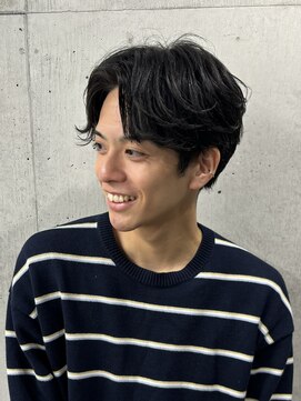 フイ 恵比寿(Hui) センター分け/メンズカット