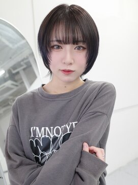 カシェル(cashel) ショートウルフボブウルフ顔まわりレイヤーレイヤーボブ