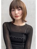 【MINX】似合わせ小顔レイヤーボブウルフ_表参道/髪質改善