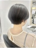 丸みショート　ショートボブ　大人ショート　福岡ショート
