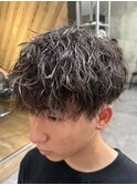 波巻きパーマ/波巻きツイスパ